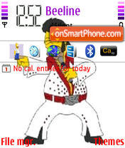 Simpson Presley theme screenshot