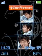 Kibum in Blue tema screenshot