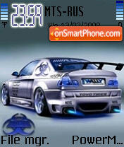 BMW Tuning es el tema de pantalla