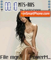 Nicole Scherzinger tema screenshot