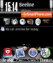 Iphone 02 es el tema de pantalla