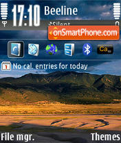 Dark Sky 01 Theme-Screenshot