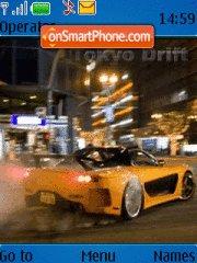 Скриншот темы Tokyo Drift 01