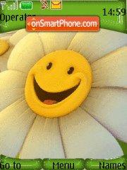 Happy Flower 01 tema screenshot