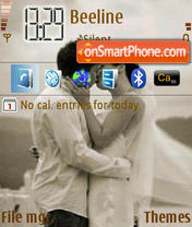 Love You tema screenshot