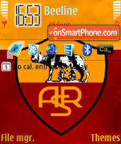 New As Roma tema screenshot