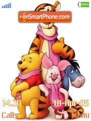 Скриншот темы Winnie The Pooh 03