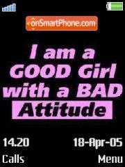 Bad Attitude tema screenshot