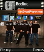 Deftones theme screenshot