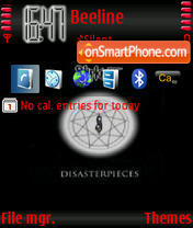 Slipknot tema screenshot