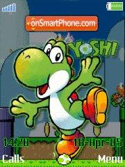 Yoshi tema screenshot