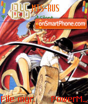 Luffy And Zoro es el tema de pantalla