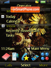 Sun Flower Theme-Screenshot