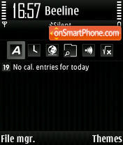 Stylish Giambi tema screenshot