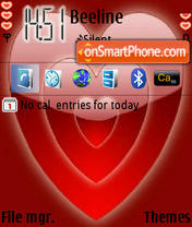 Valentine 05 theme screenshot