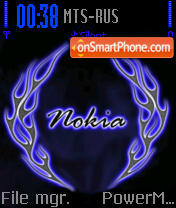 Nokia 7613 es el tema de pantalla