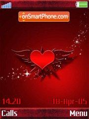 Valentinered tema screenshot