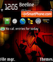 Dancing es el tema de pantalla