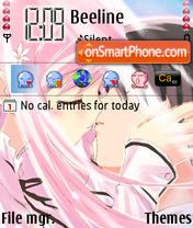 Romantic theme screenshot