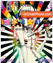 Colour Freak tema screenshot