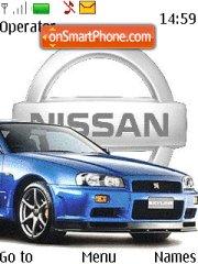 Nissan Skyline 06 theme screenshot