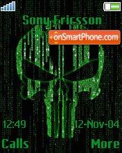 Matrix Punisher theme screenshot