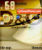 D&G tema screenshot