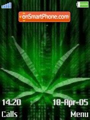 Weed 04 tema screenshot