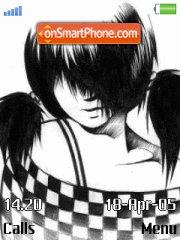 Emo Girl 02 Theme-Screenshot