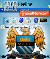 Man City tema screenshot