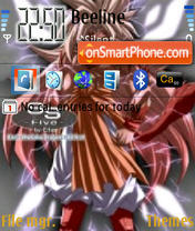 Скриншот темы Dragon Ball Z 01
