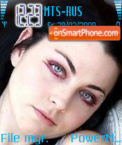 Amy Lee tema screenshot