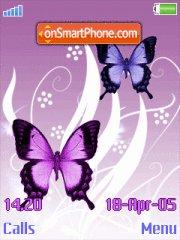 Butterflies N Flight tema screenshot