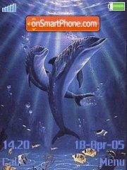 Скриншот темы Dolphins 03