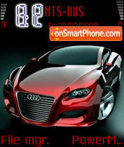 Audi Concept tema screenshot