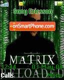 Matrix Reloaded 02 tema screenshot