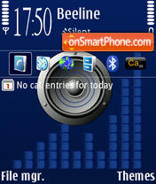 Music Default theme screenshot