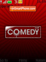 Comedy Club tema screenshot