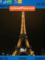 Paris Night tema screenshot