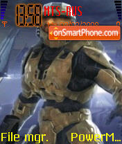 Halo 3 theme screenshot