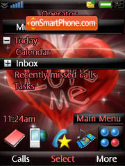 Love Me theme screenshot