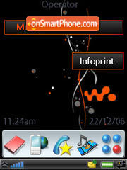 Walkman tema screenshot