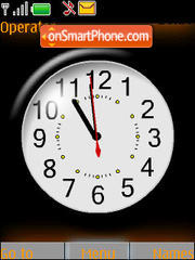 Clock es el tema de pantalla