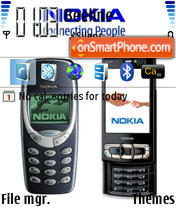 Скриншот темы 3310 N95 for N80