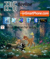 Bambi And Friends es el tema de pantalla