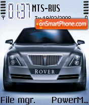 Rover Logo tema screenshot