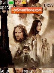 Скриншот темы Lord Of The Rings 02