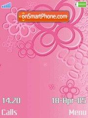 Pink tema screenshot