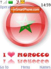 I Love Morocco tema screenshot