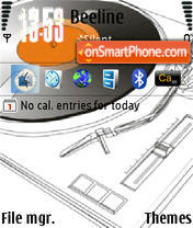 Dj Dock theme screenshot